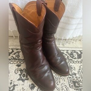 TECOVAS BROWN EARL 8.5D COWBOY BOOTS